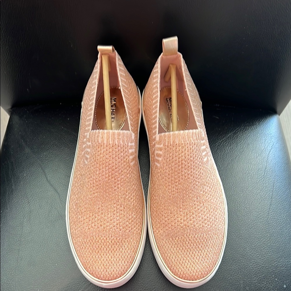 Michael Kors Women's Pink Slip-On Sneakers